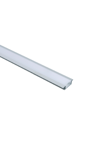 MINI RECESSED ALUMINUM PROFILE WITH OPAL COVER 2m/pc