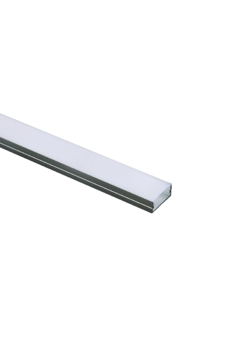 NORM ALUMINUM PROFILE WITH OPAL COVER 2m/pc