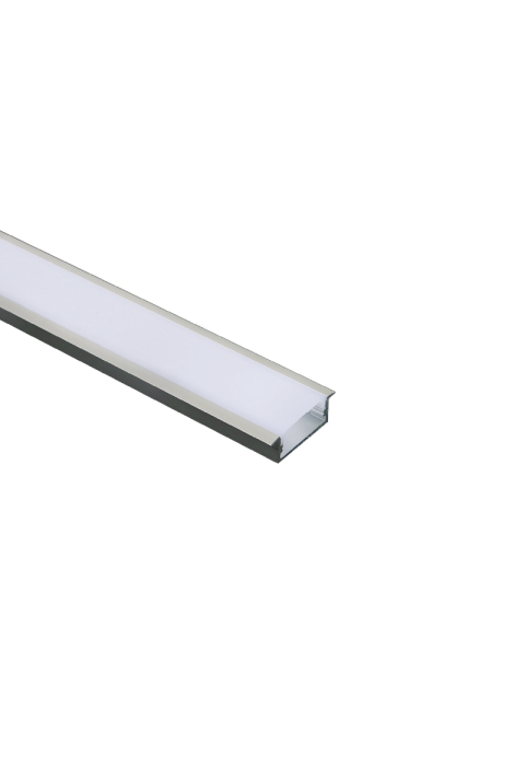 NORM ALUMINUM PROFILE WITH OPAL COVER 2m/pc