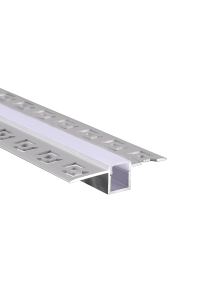 JADE ALUMINUM PROFILE P121 WITH OPAL PC DIFFUSER 2m/pc