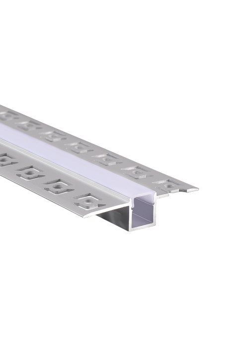 JADE ALUMINUM PROFILE P121 WITH OPAL PC DIFFUSER 2m/pc