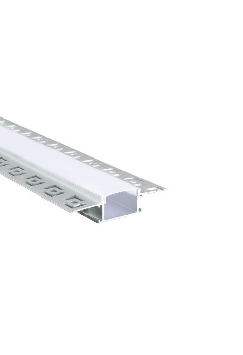 LOND ALUMINUM PROFILE P125 WITH OPAL PC DIFFUSER 2m/pc