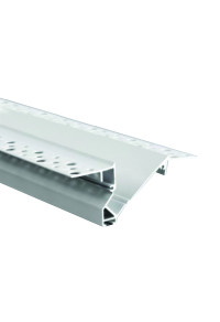  SLID TRIMLESS WHITE ALUMINUM PROFILE WITH OPAL PC DIFFUSER 2m/pc