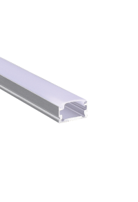 MICRO ALUMINUM PROFILE WITH OPAL COVER 2m/pc