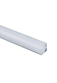 CORN ALUMINUM PROFILE WITH OPAL COVER 2m/pc