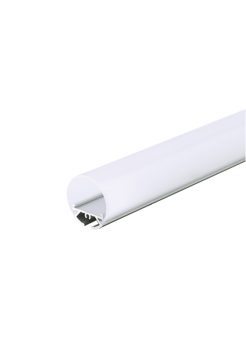 VELOR ULTRA MINI ALUMINUM PROFILE P230 WITH OPAL PC DIFFUSER Φ30 2m/pc