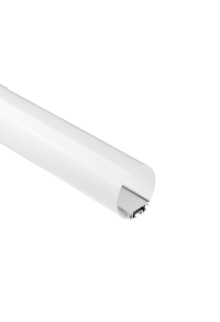 VELOR MINI ALUMINUM PROFILE WITH PC OPAL DIFFUSER Φ60 2m/pc