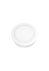 LED SLIM PANEL WHITE ROUND CEIL. 12W 6500K 1140Lm Φ160 230V Ra80 New