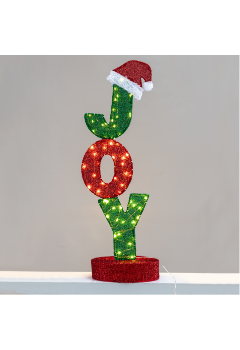 3D TINSEL JOY 60 ЛЕД WW 100cm IP44 5m ОЛОВЕН КАБЕЛ^
