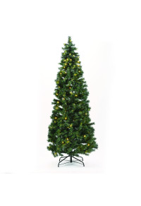LAILIAS КОЛЕДА ИЗСКАЧАТ ЗЕЛЕНО ДЪРВО 200 LED WW STEADY H210cm DIAM 76cm 2m LEAD КАБЕЛ