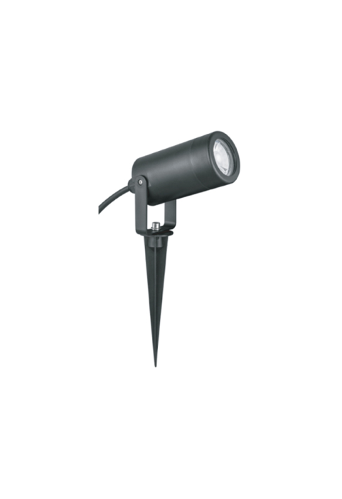 DARK GREY SPOT LUMINAIRE GU10 MAX. 3W LED IP65 & GARDEN SPIKE