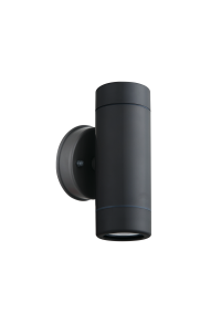 UP-DOWN DARK GREY PP WALL LIGHT GU10Max.2x3W LED IP66