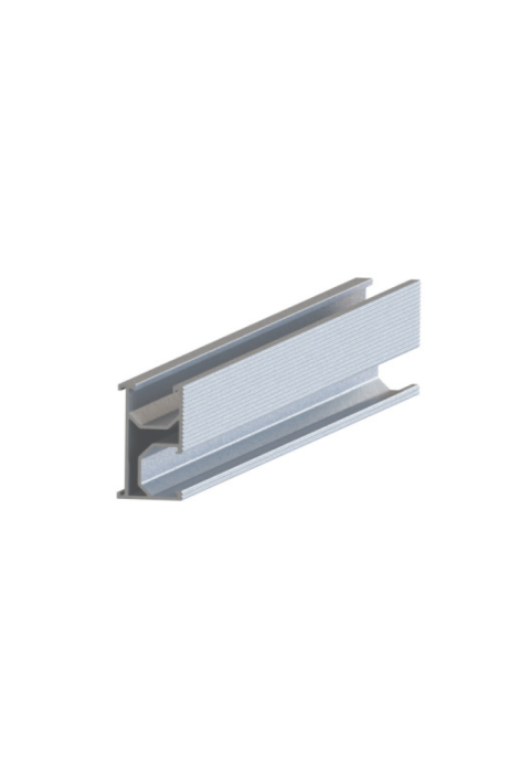 ALUNINIUM RAIL 5,5m THICKNESS 1,5mm