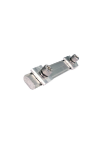 CONNECTOR FOR ALUMINIUM RAIL SET WITH SCREWS