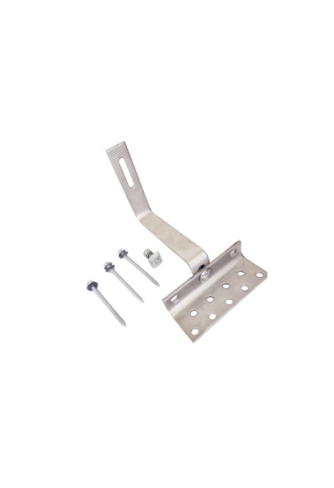 TILE ROOF RAIL BASE S SET WITH SCREWS