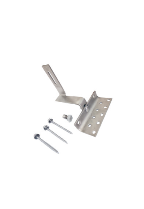 TILE ROOF RAIL BASE S SET WITH SCREWS