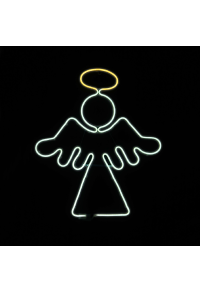 ANGEL 350 ДВОЙНА НЕОНОВА LED ВЪЖЕНА СВЕТЛИНА 3m WW & CW STEADY IP65 560 *640mm 1.5m LEAD КАБЕЛ