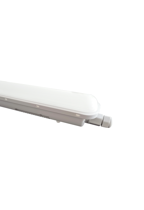 LED LINEAR LUMINAIRE WIMP 40W 1272mm 6500K 5800Lm 120° IP66 ΙΚ10 Ra80 230VAC 5YRS