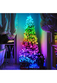 400 RGB LED ИНТЕЛИГЕНТНИ ОКТОПОДНИ СВЕТЛИНИ 200cm REMOTE&APP (MAX3 SETS) IP44 5m LEAD КАБЕЛ