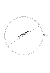 АЛУМИНИЕВ ПРОФИЛ OLAN 120cm 