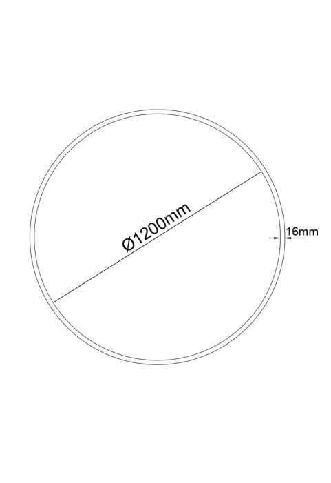 АЛУМИНИЕВ ПРОФИЛ OLAN 120cm 