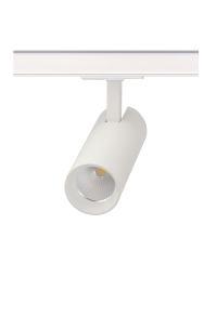 ΑΜΜΩΔΕΣ ΛΕΥΚΟ LED ΣΠΟΤ ΡΑΓΑΣ 10W 3000K 1-PHASE 36° 1000LM 230V AC Ra80 Φ55*153MM 5YRS