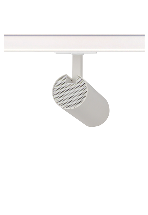 ΑΜΜΩΔΕΣ ΛΕΥΚΟ LED ΣΠΟΤ ΡΑΓΑΣ 10W 3000K 1-PHASE 36° 1000LM 230V AC Ra80 Φ55*153MM 5YRS