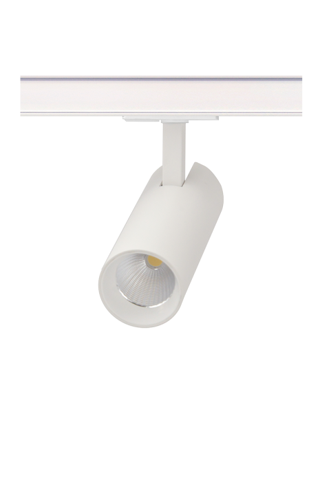ΑΜΜΩΔΕΣ ΛΕΥΚΟ LED ΣΠΟΤ ΡΑΓΑΣ 10W 4000K 1-PHASE 36° 1050LM 230V AC Ra80 Φ55*153MM 5YRS