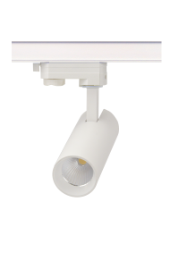 ΑΜΜΩΔΕΣ ΛΕΥΚΟ LED ΣΠΟΤ ΡΑΓΑΣ 10W 4000K 3-PHASE 36° 1050LM 230V AC Ra80 Φ55*153MM 5YRS