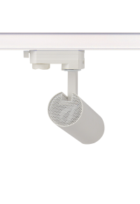 ΑΜΜΩΔΕΣ ΛΕΥΚΟ LED ΣΠΟΤ ΡΑΓΑΣ 10W 4000K 3-PHASE 36° 1050LM 230V AC Ra80 Φ55*153MM 5YRS