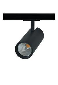 ΑΜΜΩΔΕΣ ΜΑΥΡΟ LED ΣΠΟΤ ΡΑΓΑΣ 27W 4000K 1-PHASE 36° 3150LM 230V AC Ra80 Φ74*170MM 5YRS