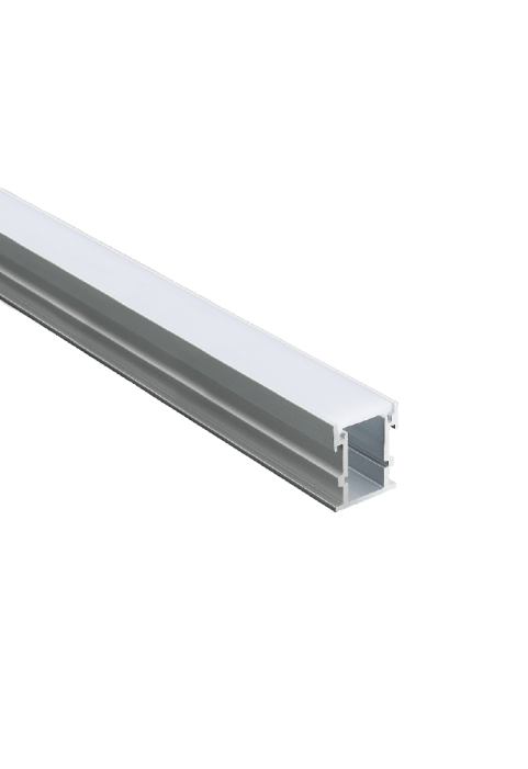 AVAH ALUMINUM PROFILE P132 WITH OPAL PC DIFFUSER 2m/pc