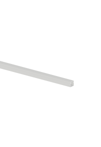 ^ CABLE TRUNKING 12X12mm WITHOUT ADHESIVE TAPE WHITE WITH DOUBLE LOCK