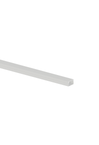 ^ CABLE TRUNKING 12X12mm WITHOUT ADHESIVE TAPE WHITE WITH DOUBLE LOCK