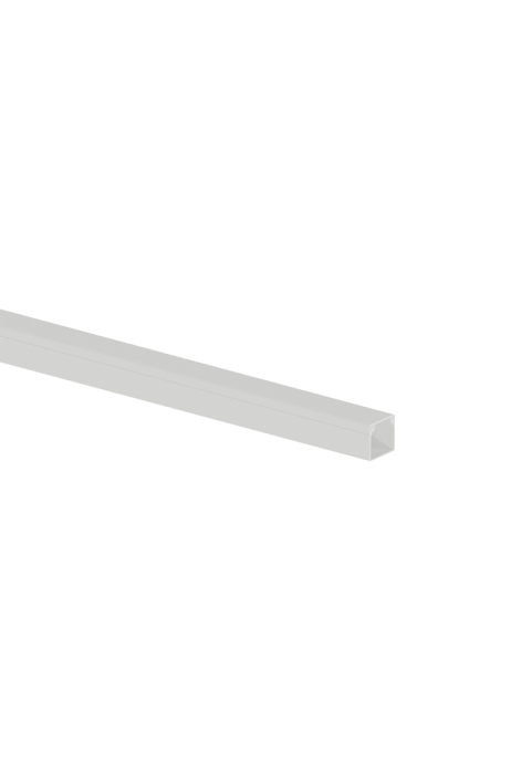 ^CABLE TRUNKING 16X16mm WITHOUT ADHESIVE TAPE WHITE WITH DOUBLE LOCK