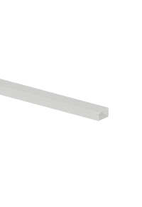 ^CABLE TRUNKING 25X16mm WITHOUT ADHESIVE TAPE WHITE WITH DOUBLE LOCK