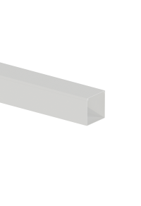 ^CABLE TRUNKING 60X60mm WITHOUT ADHESIVE TAPE WHITE WITH DOUBLE LOCK