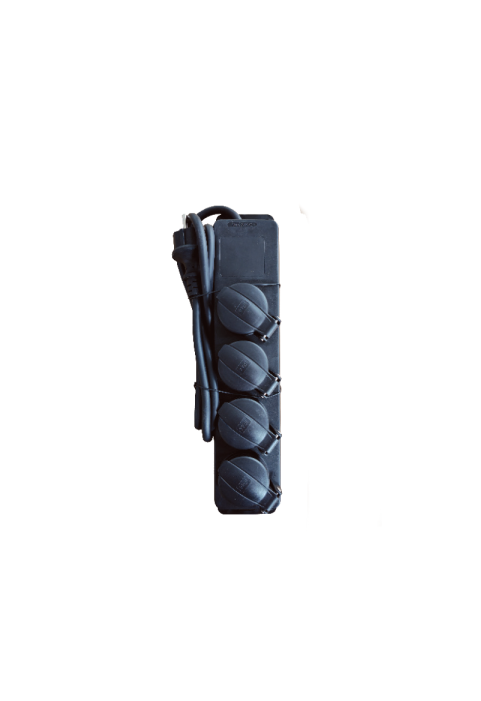 MULTISTRIP 4 SOCKETS WITH CHILD PROTECTION NO SWITCH 16A IP44 WITH CABLE H05RR-F 3x1.5mm2/ 1.5m NET