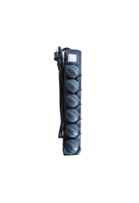 MULTISTRIP 6 SOCKETS WITH CHILD PROTECTION & SWITCH 16A IP44 WITH CABLE H05RR-F 3x1.5mm2/ 1.5m NET