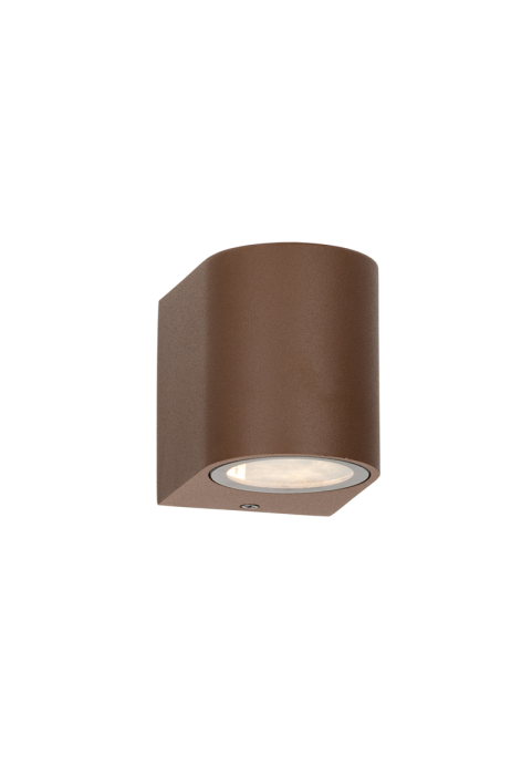 ^GU10 WALL LUMINAIRE 230V AC RUSTY IP65 MAX.35W
