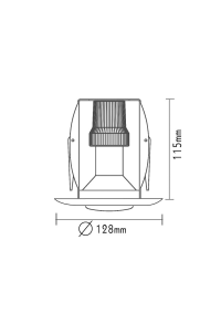 SPOTLIGHT R63 WHITE RAL C3619M