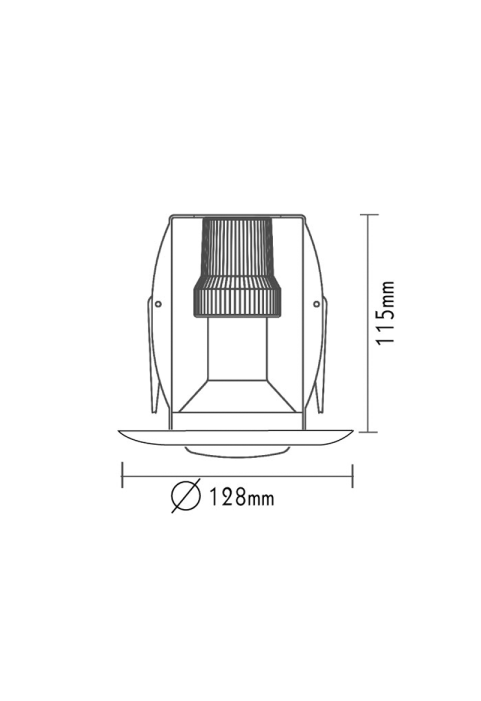 SPOT R63 GREY RAL7016M