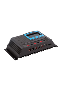 SOLAR CHARGE CONTROLLER 12/24V 40A WITH AUTOMATIC DAY-NIGHT OPERATION AND TIMER MODES