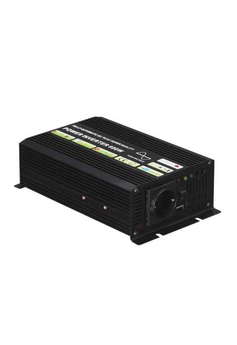 INVERTER PURE SINE WAVE 600W, 12VDC