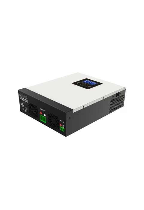 INVERTER PURE SINE WAVE 2400W, 24VDC WITH INCLUDED SOLAR CHARGE CONTROLLER PWM 50A