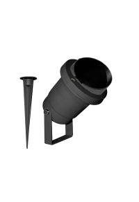 GARDEN SPOT LIGHT GU10 E27 grey RAL7016M
