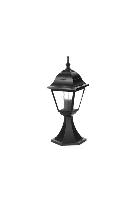 GARDEN LIGHT ΙΡ44 Ε27 60W BLACK RAL C0026