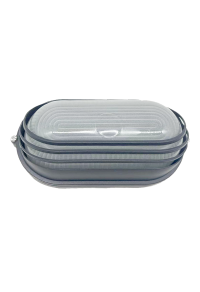 BULKHEAD OVAL 21cm WITH GRAY COVER RAL7016M