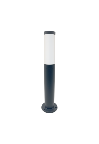 SMALL POLE No1032 ALUMINUM 40CM E27 GREY RAL7016M