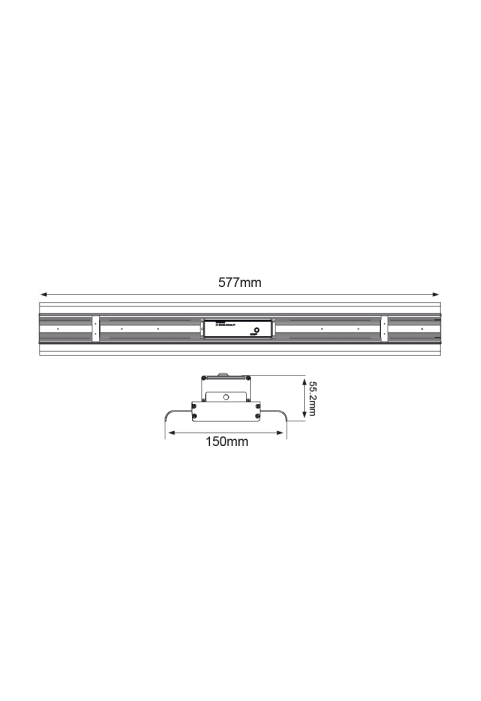 LED LINEAR HIGHBAY 100W 16000LM 5000K 30°x90° CRI 80 PHILLIPS LED SOSEN DRIVER 5 YEARS WARRANTY